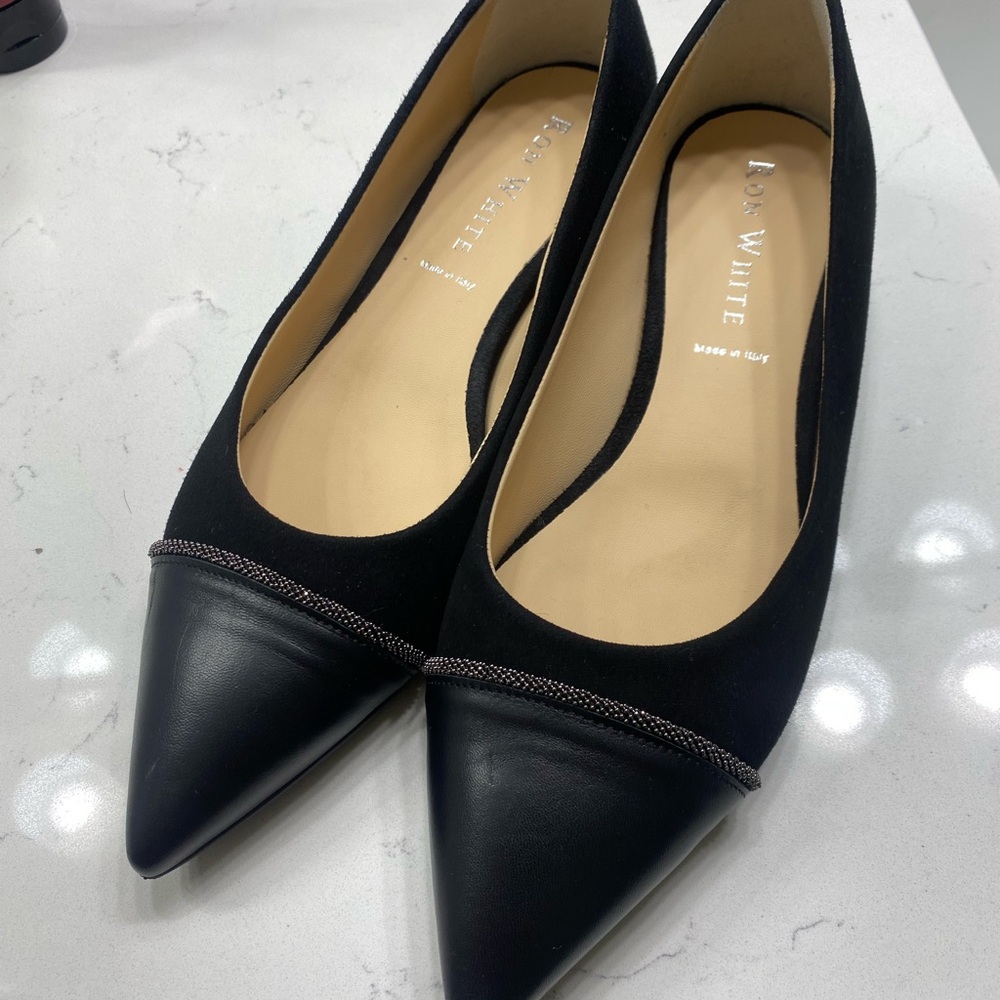 Ron White ballet flats